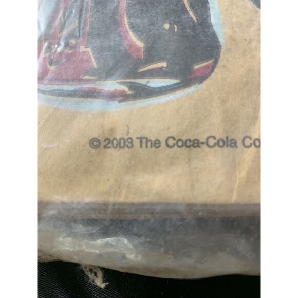 Coca-Cola Lunch Bags/Sacks Classic Coke Bottle Design Vintage 2003 NOS Ephemera - Picture 3 of 5